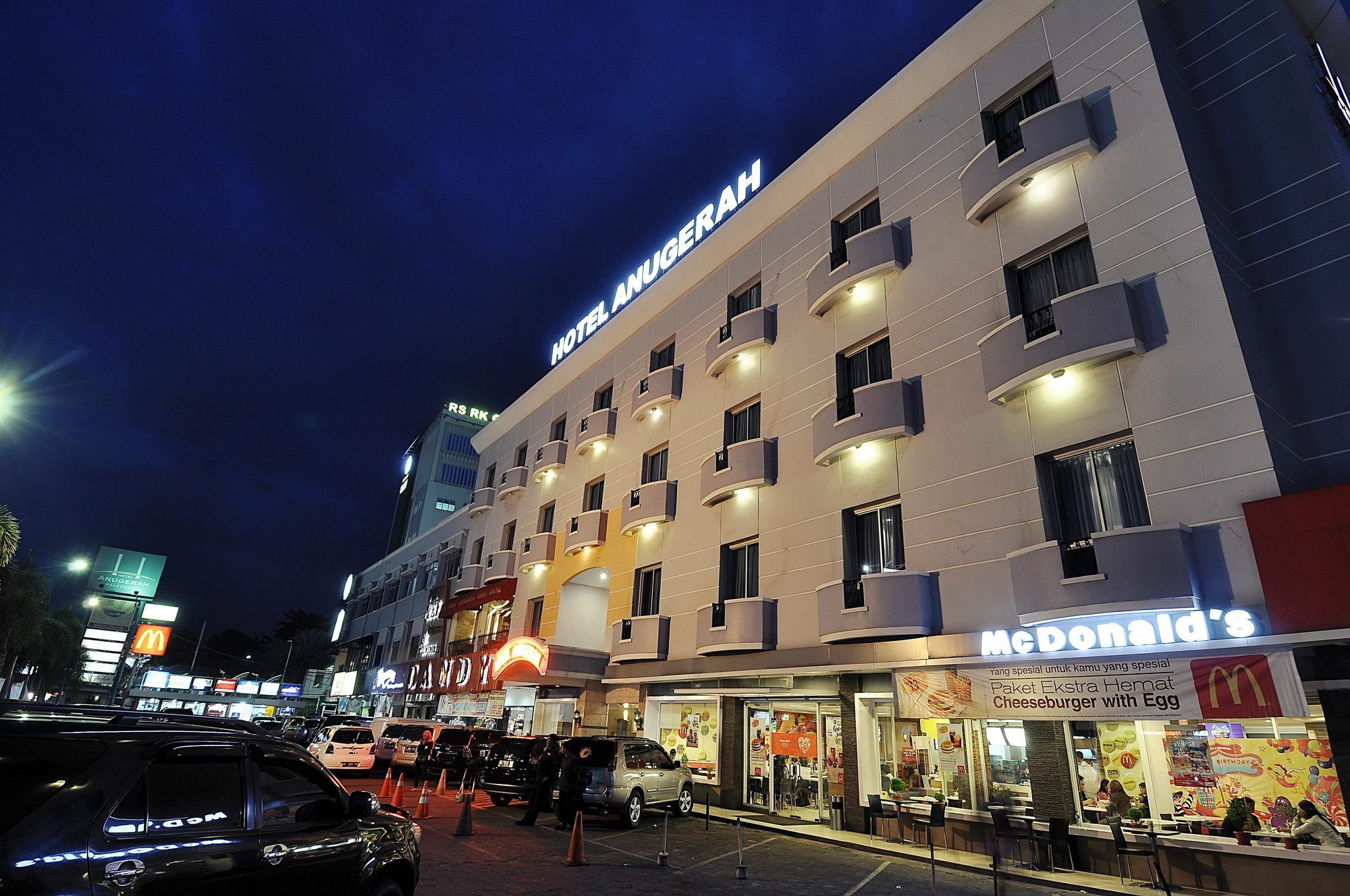 Hotel Anugerah Palembang Exterior photo